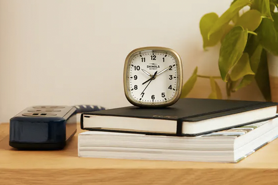 Shinola Guardian Alarm Clock