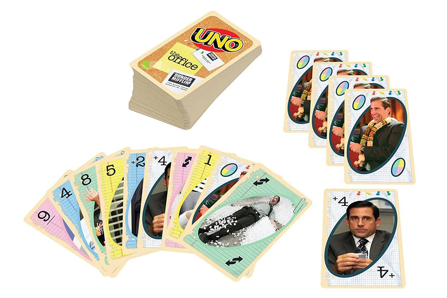 The Office UNO Game cards