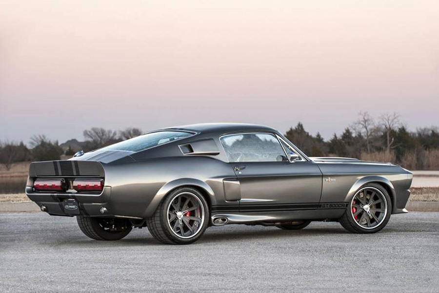 Shelby GT500CR Mustang back side view