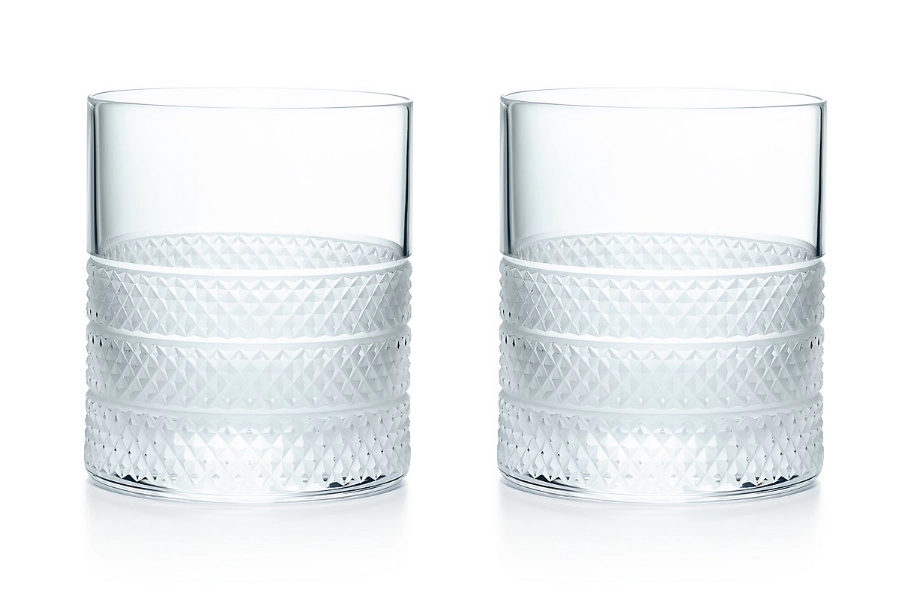 double old fashioned whisky glasses