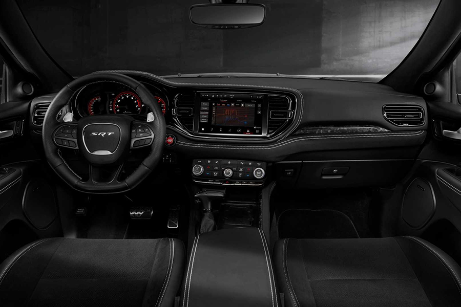 2021 Dodge Durango SRT dashboard and steering wheel
