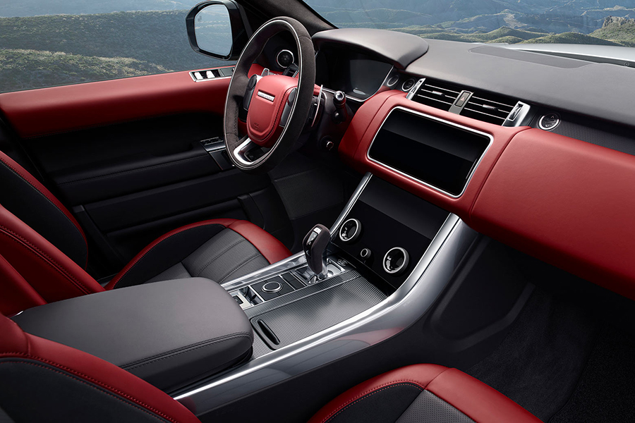 2021 Range Rover Sport revealed, debuts SVR Carbon Edition dashboard and steering wheel