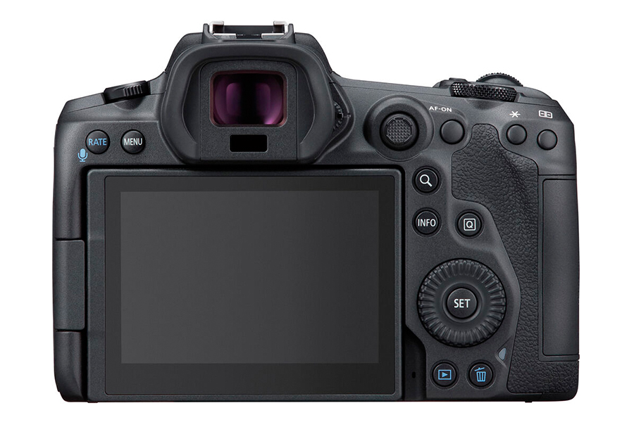 Canon Mirrorless EOS R5 back view
