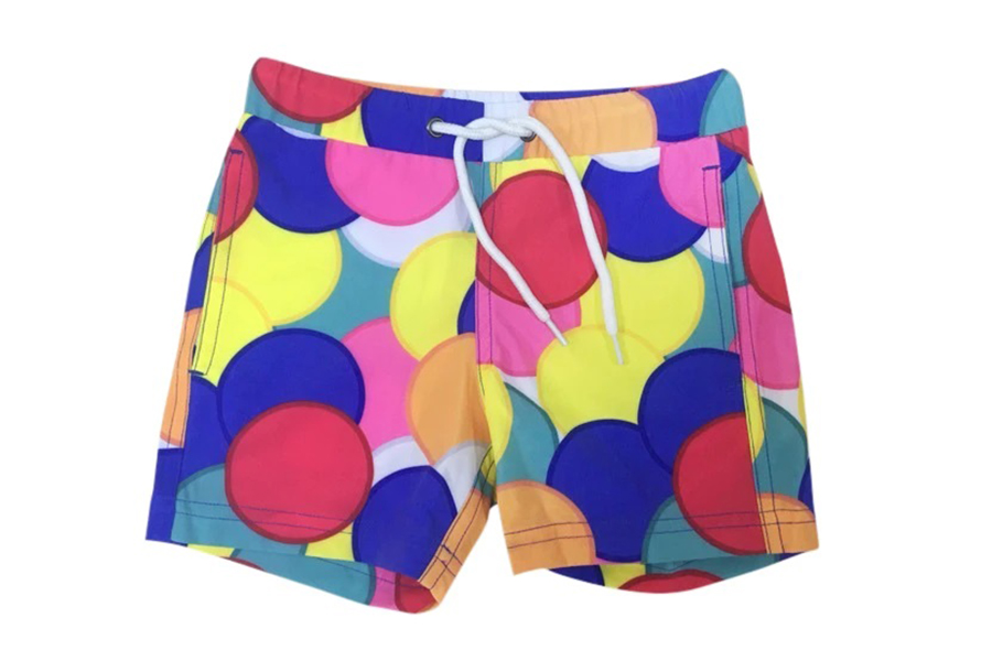 Class of 84 boardshorts polka dots