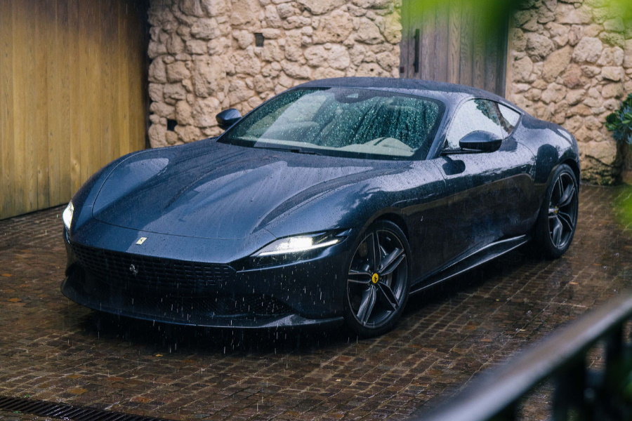 Turbocharged Ferrari Roma Drives The Sweet Life Man Of Many