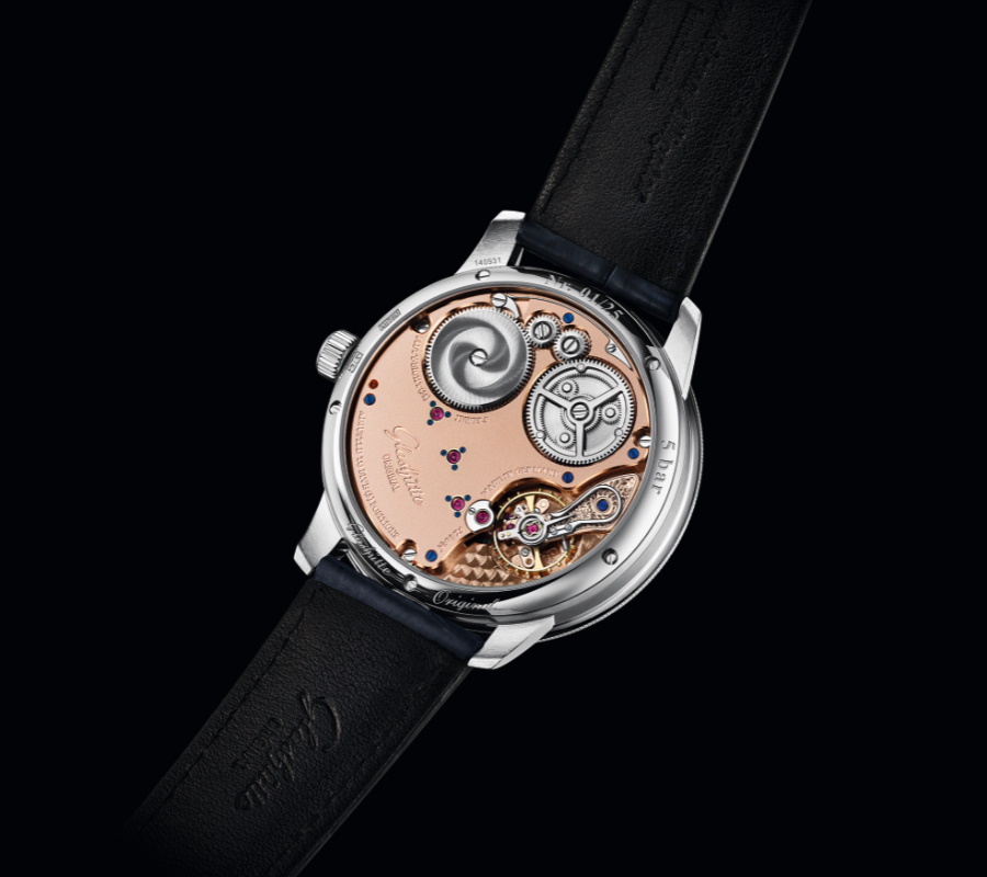 luxury swiss timepiece caseback