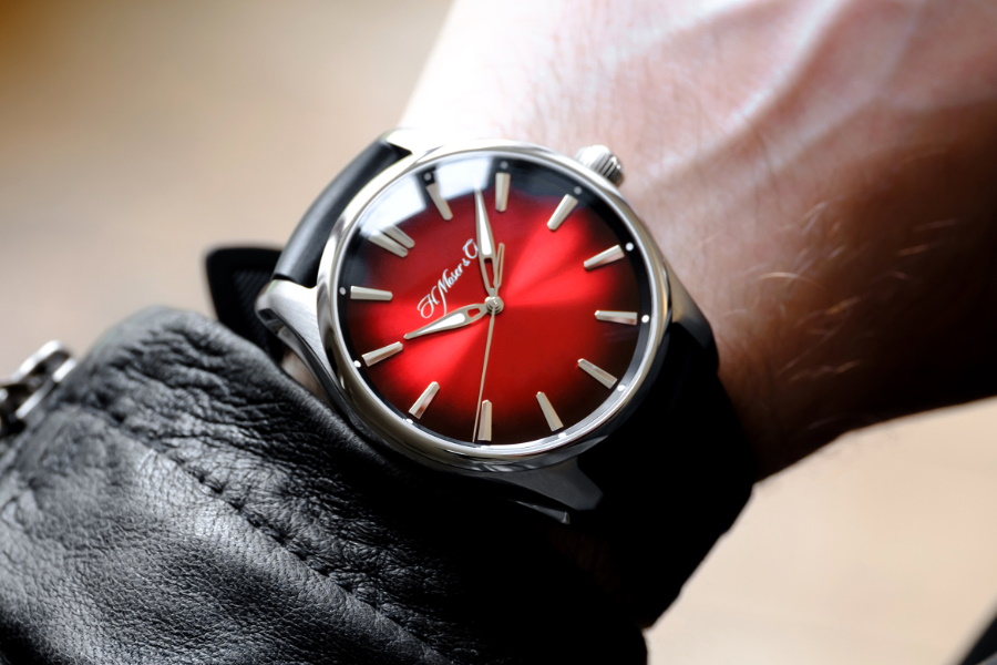 luxury red swiss watch