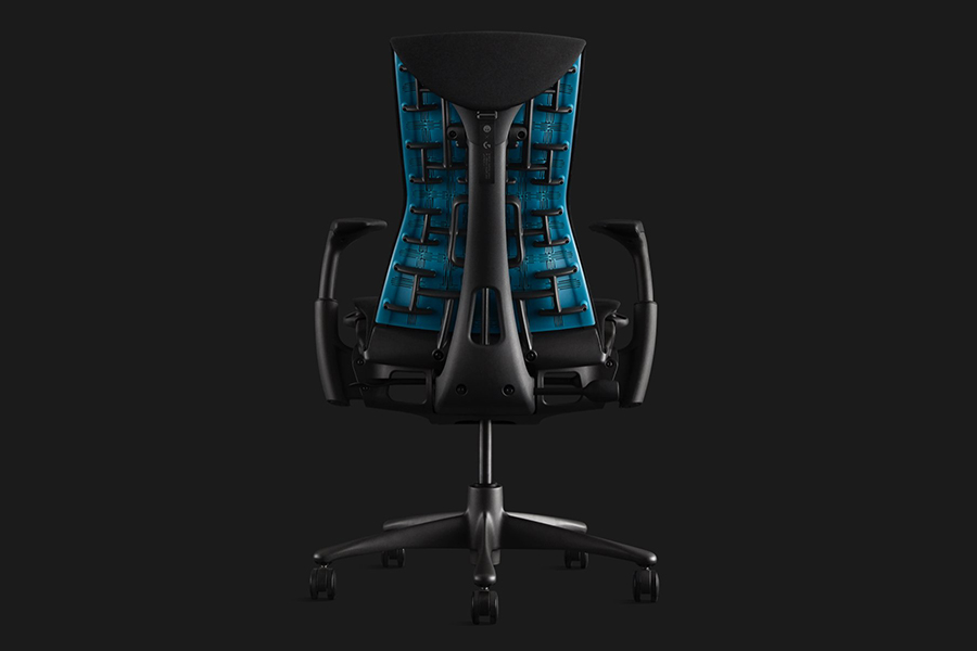 Herman Miller x Logitech Chair back view