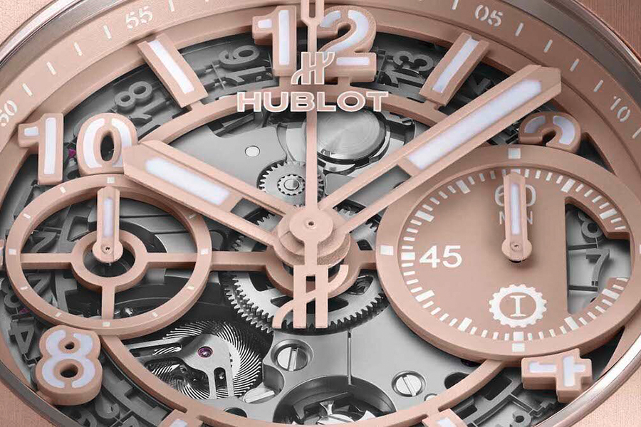 Hublot Big Bang Millennial Pink长短针