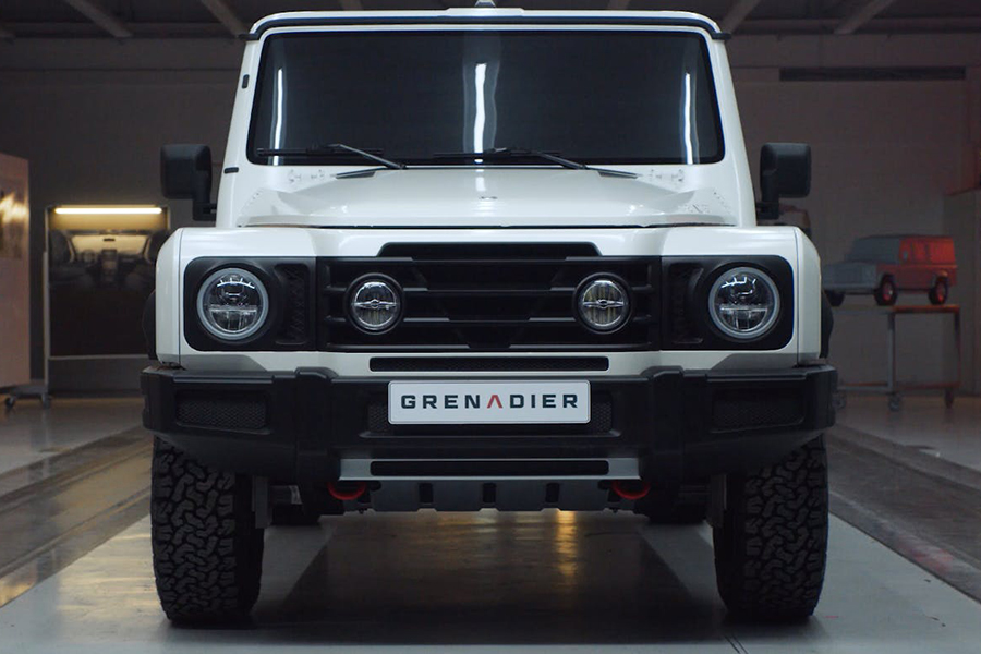 Ineos Grenadier front view