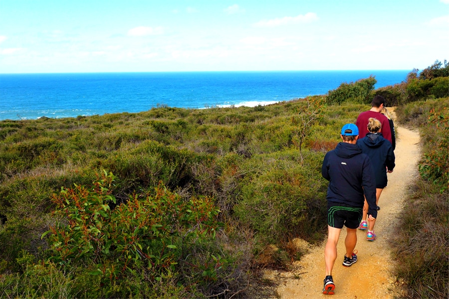 Walking Trail Bells Beach - Ironbark Basin