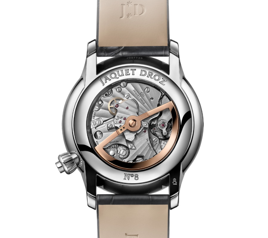 luxury swiss timepiece caseback