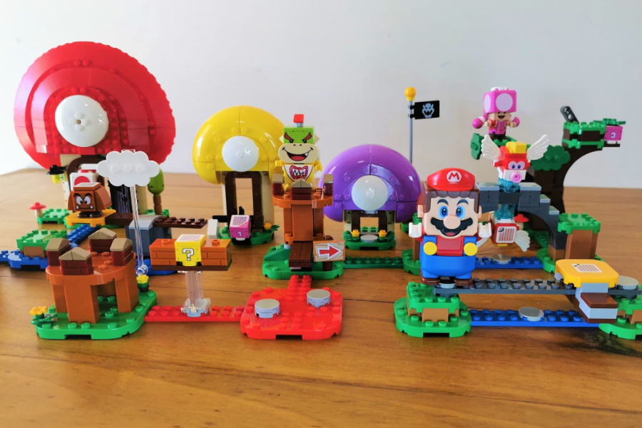 lego super mario sets closer look