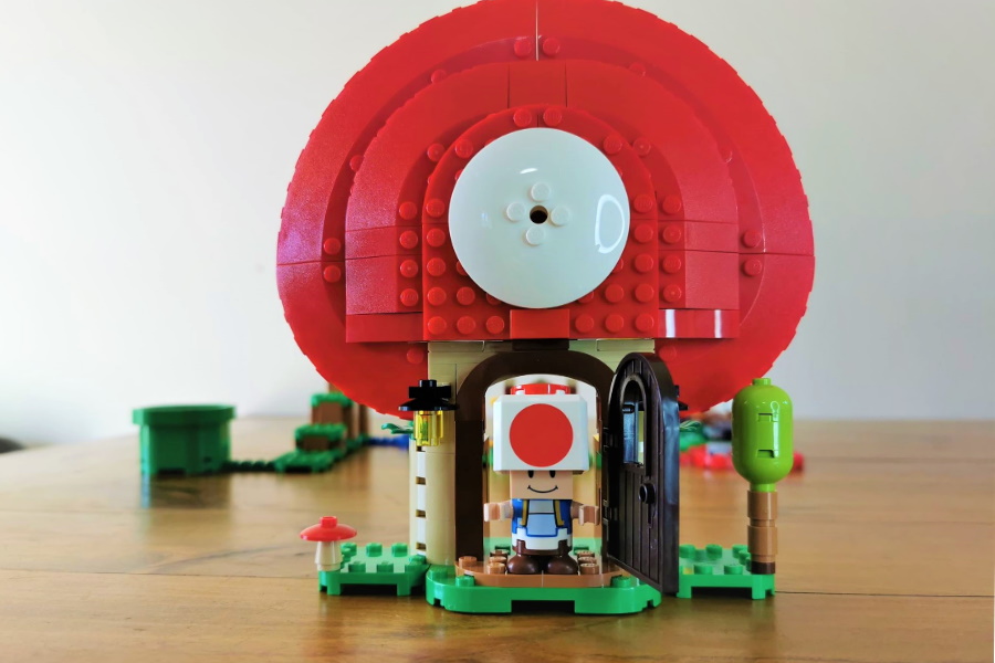 lego toad mushroom 