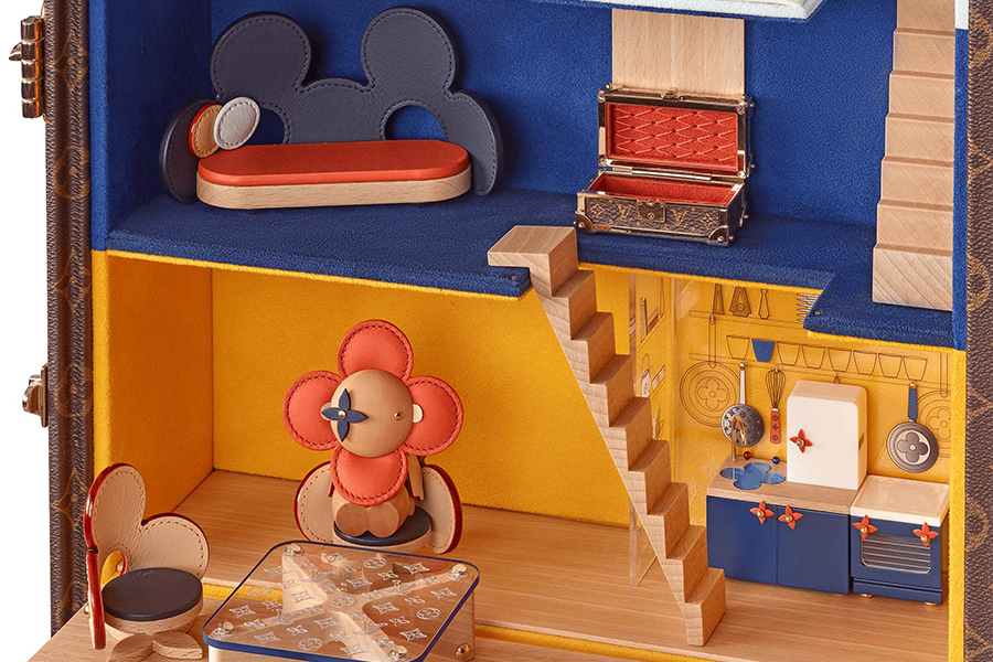 Louis Vuitton Debuts New Dollhouse Enclosed Within Their Signature