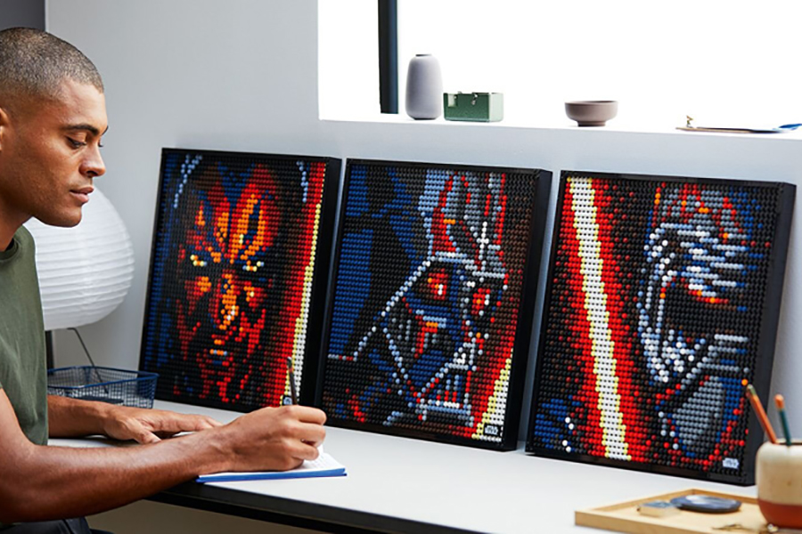 Lego has a new line of buildable pop art star wars