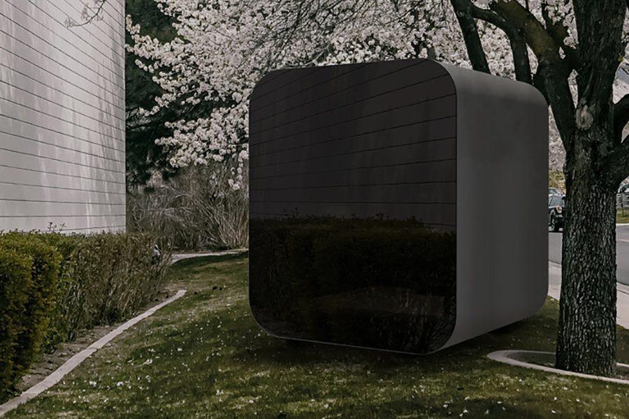 Livit Study Pod under the tree