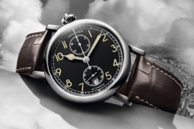 longines aviation watch classic design