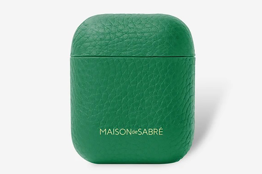 Maison De Sabre Outfits Airpods Case In Leather Man Of Many