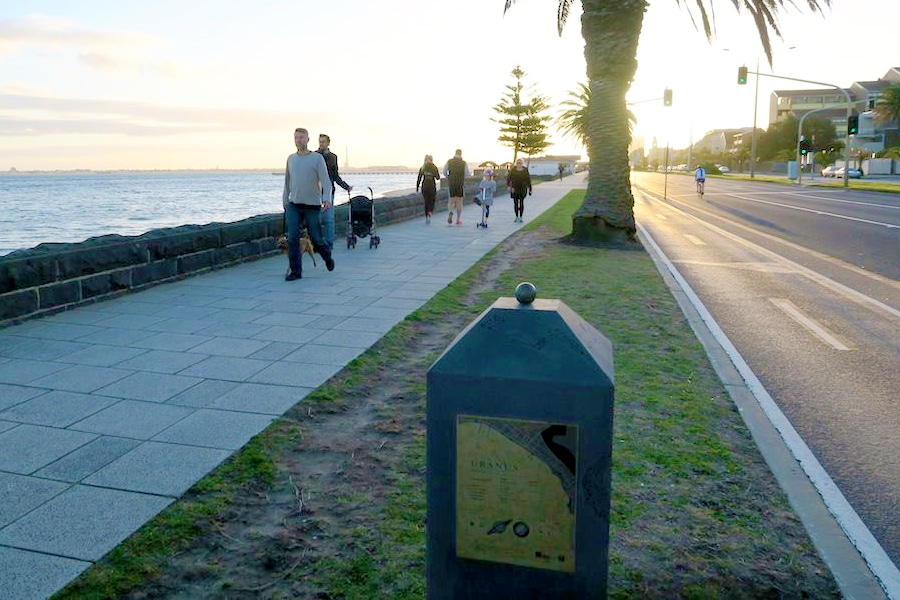 Walking Trail Melbourne - Port Melbourne to St Kilda