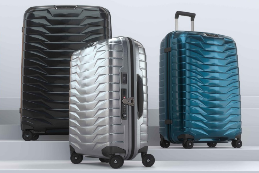 samsonite proxis luggage range