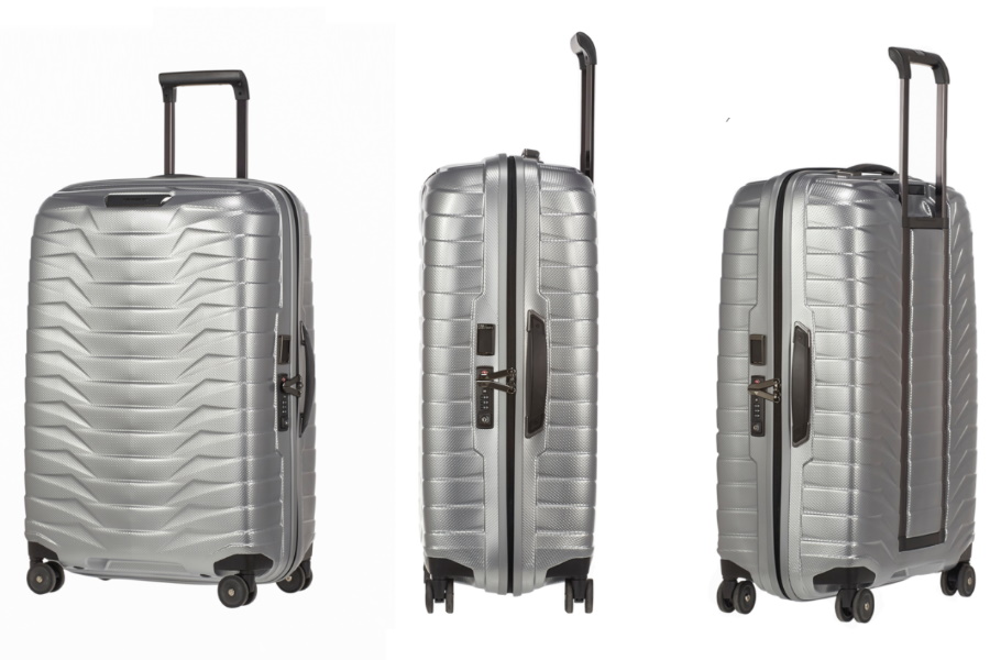 samsonite proxis luggage closer look