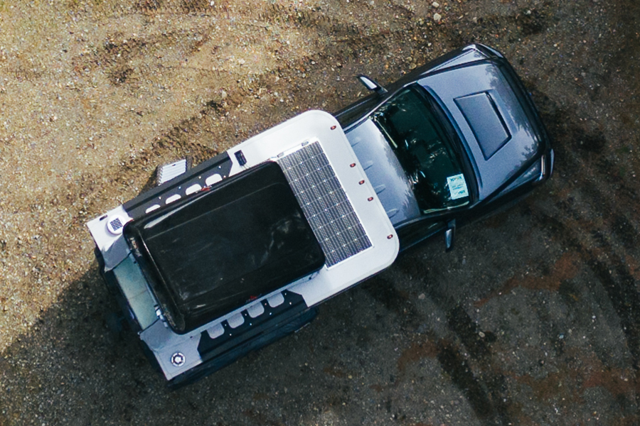 Scout Olympic Camper top view