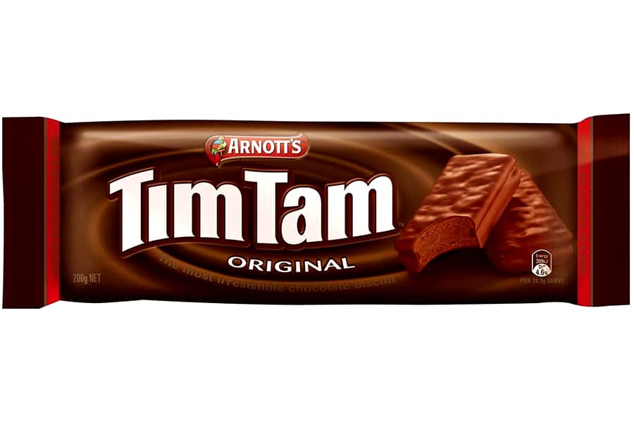 Introducing our newest flavour, Tim Tam VEGEMITE! Two iconic Aussie  favourites have come together to create one mitey delicious biscuit!