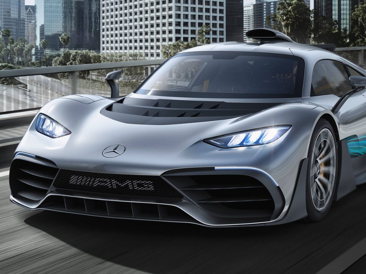 Mercedes-AMG Project ONE three quarter front