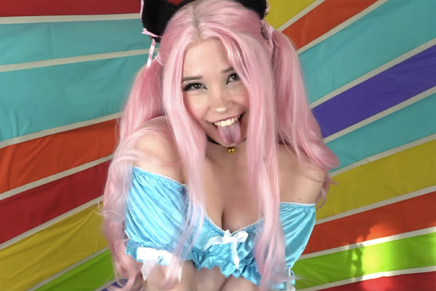 Delphine butt belle Belle Delphine