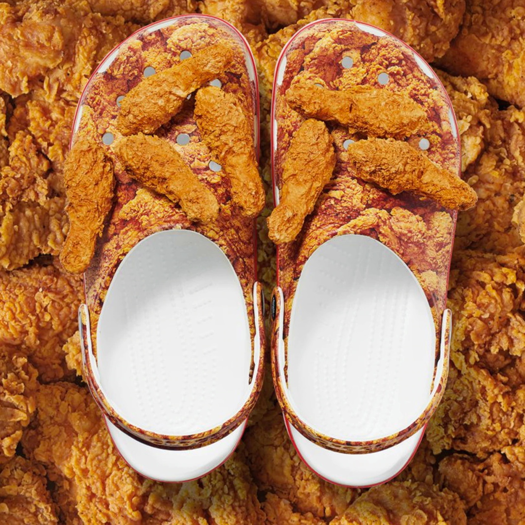 kfc crocs smell like chicken