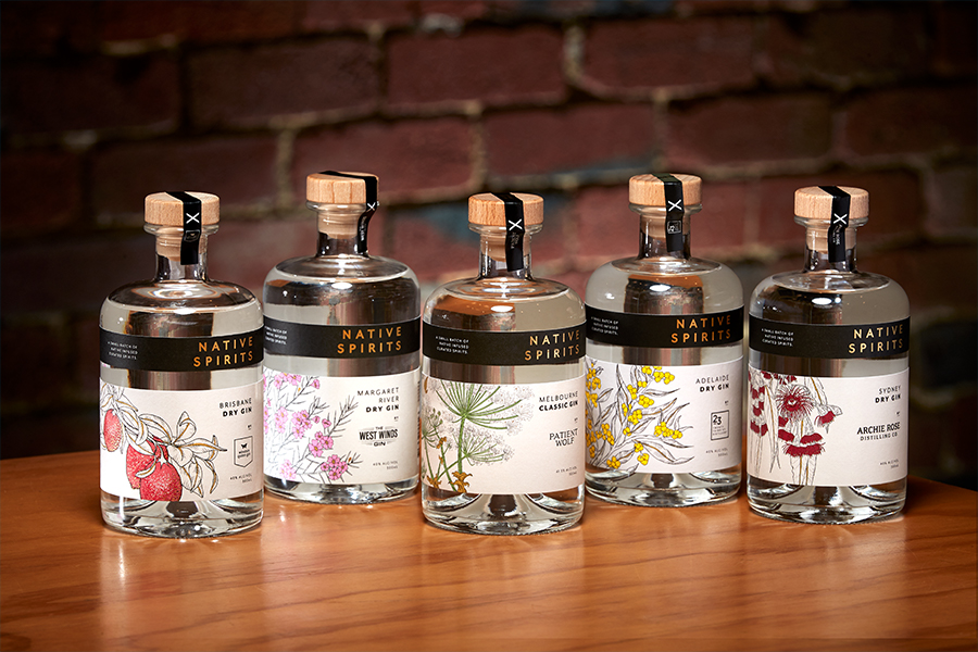 native spirits gin collection 3