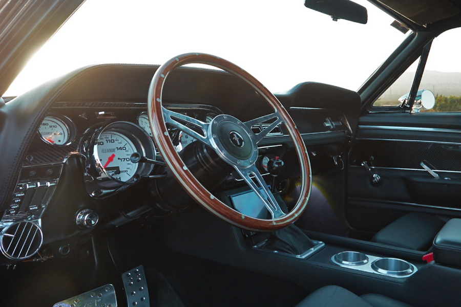 classic ford mustang interior