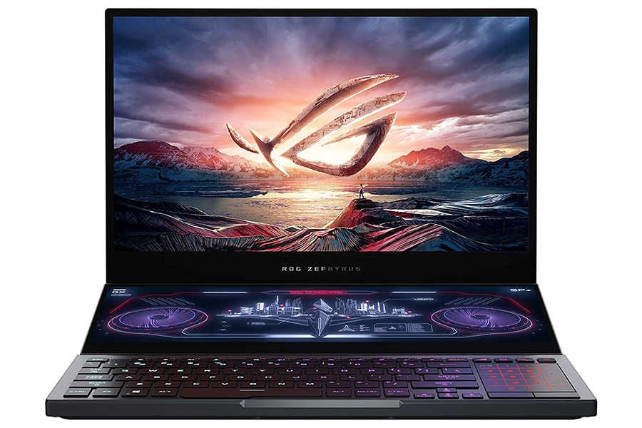 Get 2 In 1 With The Dual Screen Asus Rog Zephyrus Duo 15 Laptop Man