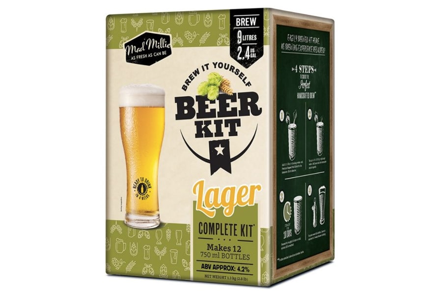 Best Home Brew Kits - Mad Millie Brew It Yourself Lager Kit