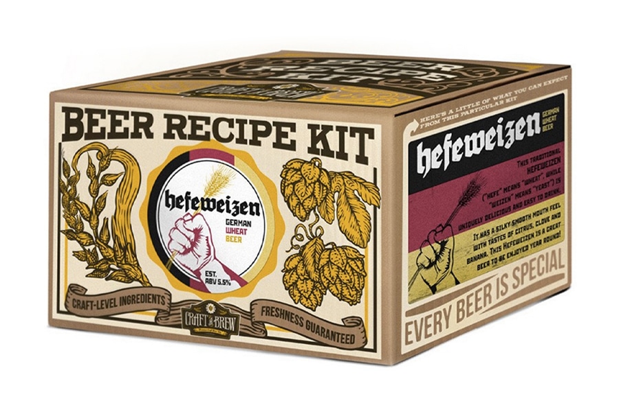 Best Home Brew Kits - craft a brew hefeweizen