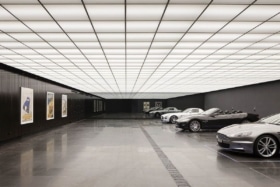 Epic batman garage in wayne manor house in toorak