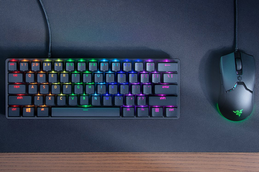 Razer Huntsman Mini top view