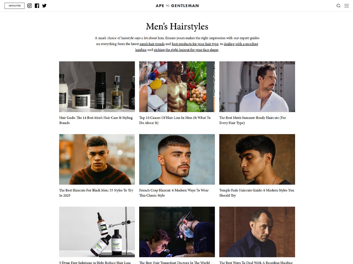 Ape To Gentleman Hairstyle Blog