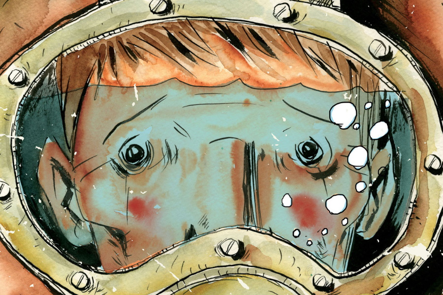 best graphic novels underwater welder cover