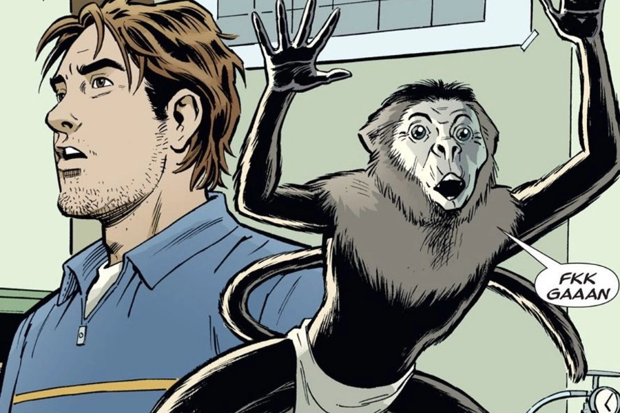 y The last man comic panel