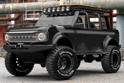 black 2 door bronco