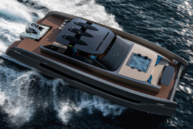 Aquanaut Yacht top view