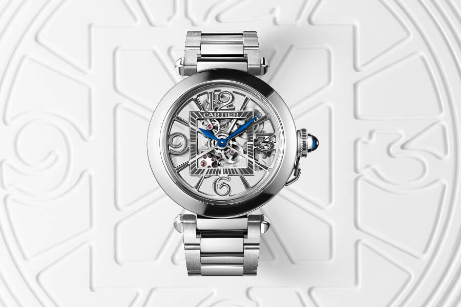 pasha de cartier white ceramic watch