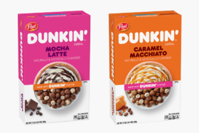 Dunkin Donuts Cereal mocha and caramel