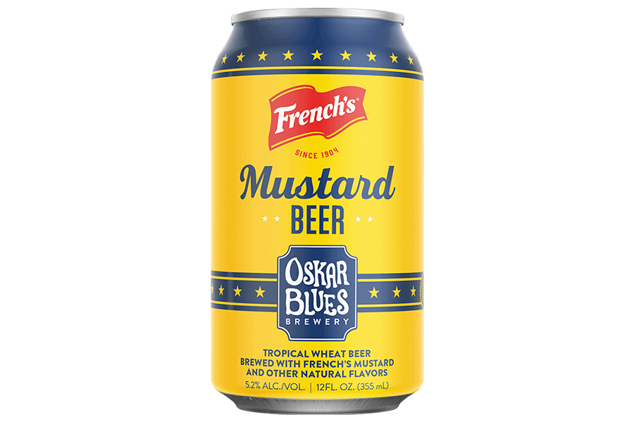 Frenchs Mustard Beer in can