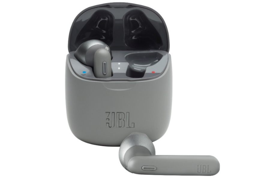 jbl earbuds in grey