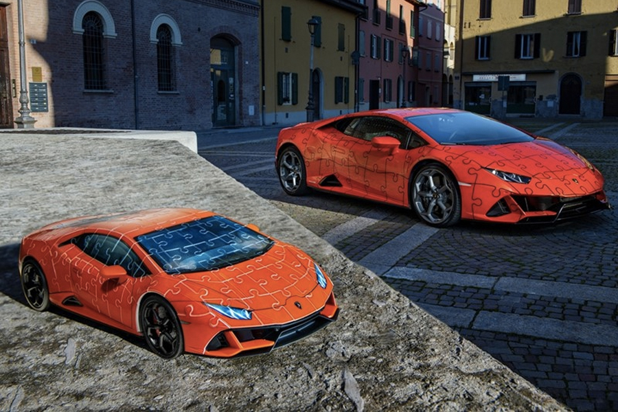 3D Lamborghini Huracán EVO Puzzle Puts a Raging Bull in Your Living