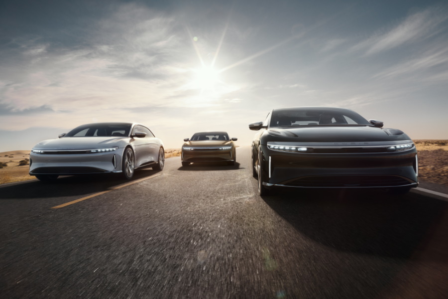lucid air luxury sedan