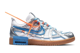 Nike Rubber Dunk x Off-White University Blue sneaker